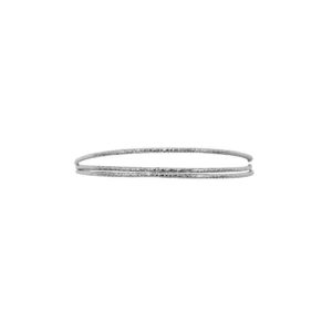 triotwist 925 silver triple layer bracelet